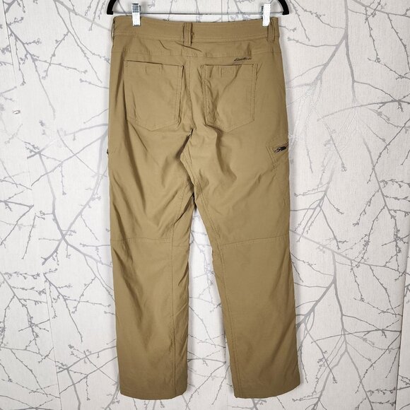 Eddie Bauer First Ascent Tan Fleece Lined Hiking Pants - Picture 2 of 7